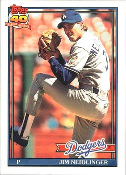 1991 Topps - Collector's Edition (Tiffany) #39 Jim Neidlinger Front