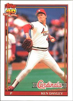 1991 Topps - Collector's Edition (Tiffany) #41 Ken Dayley Front