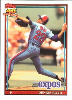 1991 Topps - Collector's Edition (Tiffany) #48 Dennis Boyd Front