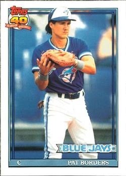 1991 Topps - Collector's Edition (Tiffany) #49 Pat Borders Front