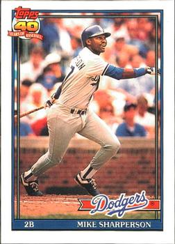 1991 Topps - Collector's Edition (Tiffany) #53 Mike Sharperson Front