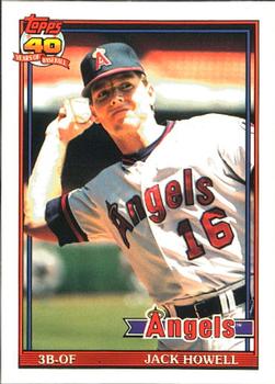 1991 Topps - Collector's Edition (Tiffany) #57 Jack Howell Front
