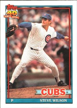 1991 Topps - Collector's Edition (Tiffany) #69 Steve Wilson Front