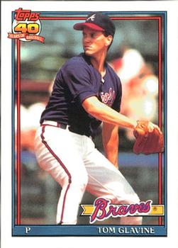 1991 Topps - Collector's Edition (Tiffany) #82 Tom Glavine Front