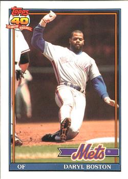 1991 Topps - Collector's Edition (Tiffany) #83 Daryl Boston Front