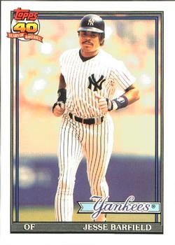 1991 Topps - Collector's Edition (Tiffany) #85 Jesse Barfield Front