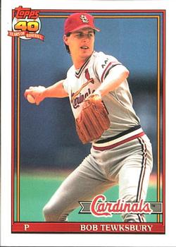 1991 Topps - Collector's Edition (Tiffany) #88 Bob Tewksbury Front
