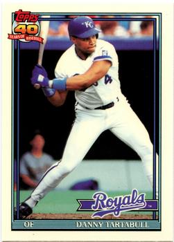 1991 Topps - Collector's Edition (Tiffany) #90 Danny Tartabull Front