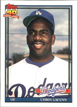 1991 Topps - Collector's Edition (Tiffany) #99 Chris Gwynn Front