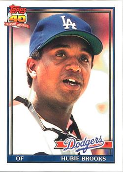 1991 Topps - Collector's Edition (Tiffany) #115 Hubie Brooks Front
