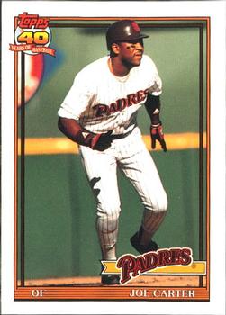 1991 Topps - Collector's Edition (Tiffany) #120 Joe Carter Front