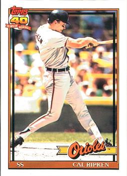 1991 Topps - Collector's Edition (Tiffany) #150 Cal Ripken Front