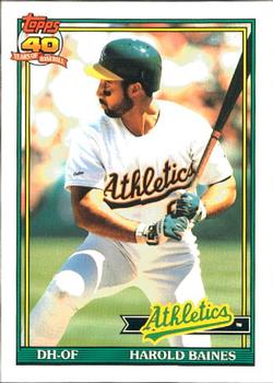 1991 Topps - Collector's Edition (Tiffany) #166 Harold Baines Front