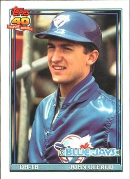 1991 Topps - Collector's Edition (Tiffany) #168 John Olerud Front