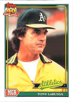 1991 Topps - Collector's Edition (Tiffany) #171 Tony LaRussa Front