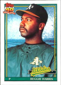 1991 Topps - Collector's Edition (Tiffany) #177 Reggie Harris Front