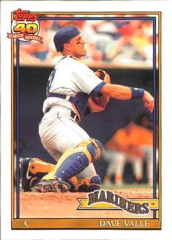 1991 Topps - Collector's Edition (Tiffany) #178 Dave Valle Front