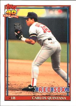 1991 Topps - Collector's Edition (Tiffany) #206 Carlos Quintana Front