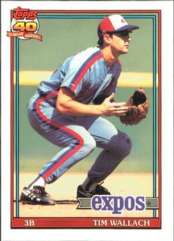 1991 Topps - Collector's Edition (Tiffany) #220 Tim Wallach Front