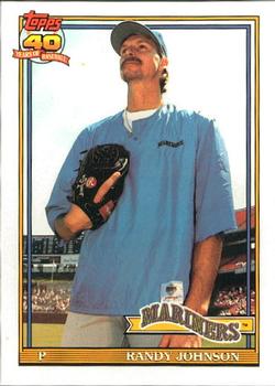 1991 Topps - Collector's Edition (Tiffany) #225 Randy Johnson Front