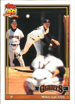 1991 Topps - Collector's Edition (Tiffany) #242 Mike LaCoss Front
