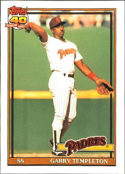 1991 Topps - Collector's Edition (Tiffany) #253 Garry Templeton Front
