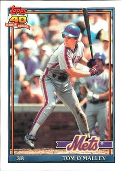 1991 Topps - Collector's Edition (Tiffany) #257 Tom O'Malley Front