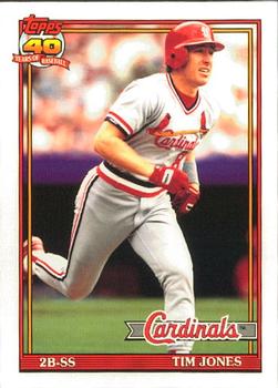 1991 Topps - Collector's Edition (Tiffany) #262 Tim Jones Front