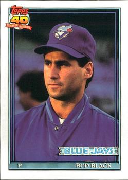 1991 Topps - Collector's Edition (Tiffany) #292 Bud Black Front
