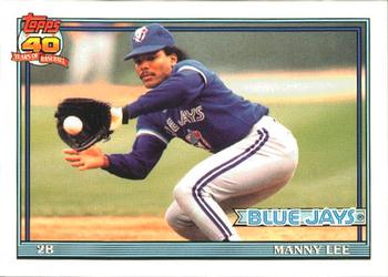 1991 Topps - Collector's Edition (Tiffany) #297 Manny Lee Front