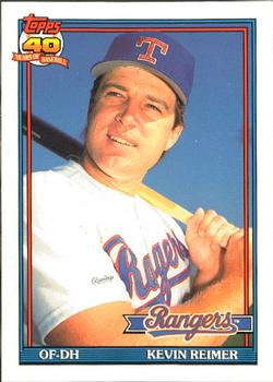 1991 Topps - Collector's Edition (Tiffany) #304 Kevin Reimer Front