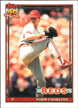 1991 Topps - Collector's Edition (Tiffany) #309 Norm Charlton Front