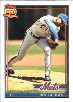 1991 Topps - Collector's Edition (Tiffany) #330 Doc Gooden Front