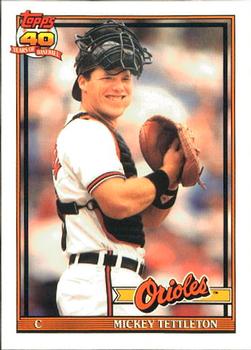1991 Topps - Collector's Edition (Tiffany) #385 Mickey Tettleton Front