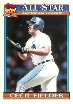 1991 Topps - Collector's Edition (Tiffany) #386 Cecil Fielder Front