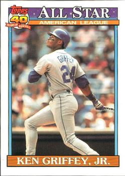 1991 Topps - Collector's Edition (Tiffany) #392 Ken Griffey, Jr. Front