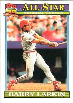 1991 Topps - Collector's Edition (Tiffany) #400 Barry Larkin Front
