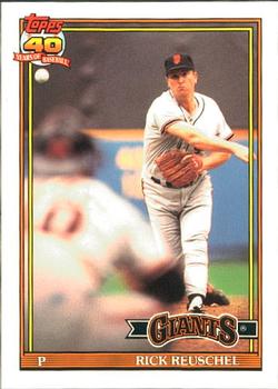 1991 Topps - Collector's Edition (Tiffany) #422 Rick Reuschel Front