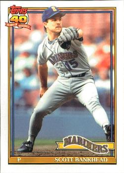 1991 Topps - Collector's Edition (Tiffany) #436 Scott Bankhead Front