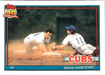 1991 Topps - Collector's Edition (Tiffany) #437 Doug Dascenzo Front