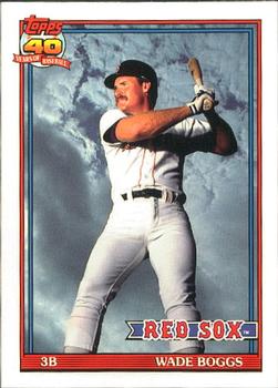 1991 Topps - Collector's Edition (Tiffany) #450 Wade Boggs Front