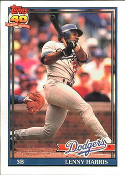 1991 Topps - Collector's Edition (Tiffany) #453 Lenny Harris Front