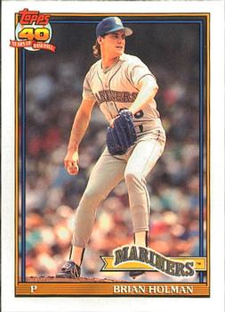 1991 Topps - Collector's Edition (Tiffany) #458 Brian Holman Front