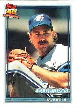 1991 Topps - Collector's Edition (Tiffany) #460 Dave Stieb Front
