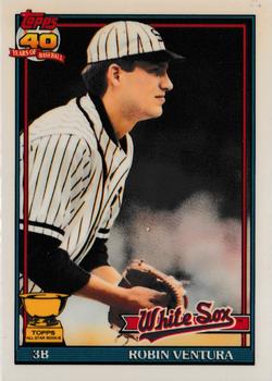 1991 Topps - Collector's Edition (Tiffany) #461 Robin Ventura Front