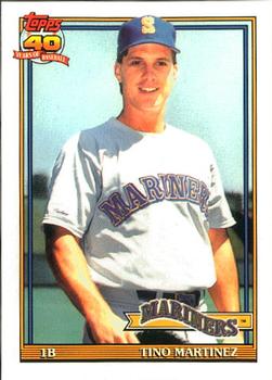 1991 Topps - Collector's Edition (Tiffany) #482 Tino Martinez Front