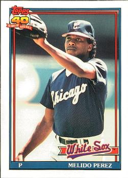 1991 Topps - Collector's Edition (Tiffany) #499 Melido Perez Front