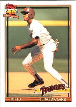 1991 Topps - Collector's Edition (Tiffany) #513 Jerald Clark Front