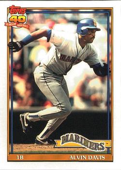 1991 Topps - Collector's Edition (Tiffany) #515 Alvin Davis Front