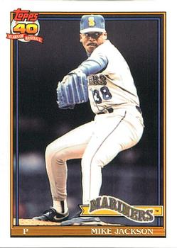 1991 Topps - Collector's Edition (Tiffany) #534 Mike Jackson Front